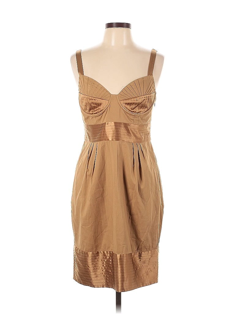 Pre-owned Catherine Malandrino Cocktail Dress In Brown