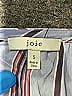 Joie Stripes Blue Purple Short Sleeve Blouse Size S - photo 6