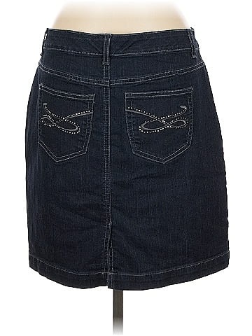 Style&Co Denim Skirt (view 2)