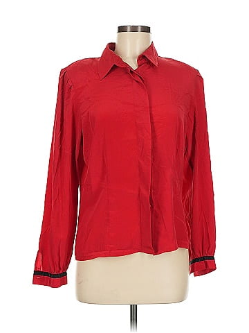 Jordan Red Polyester Long Sleeve shirt (view 1)
