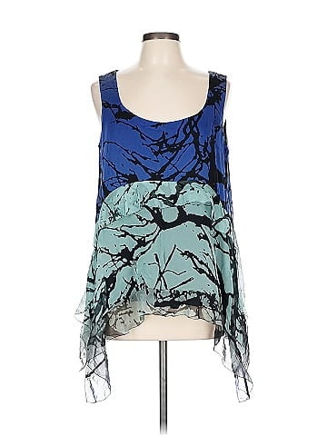 Diane von Furstenberg Sleeveless Silk Top (view 1)