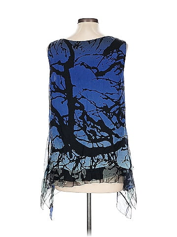 Diane von Furstenberg Sleeveless Silk Top (view 2)