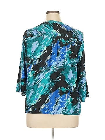 Dana Buchman 3/4 Sleeve Blouse (view 2)