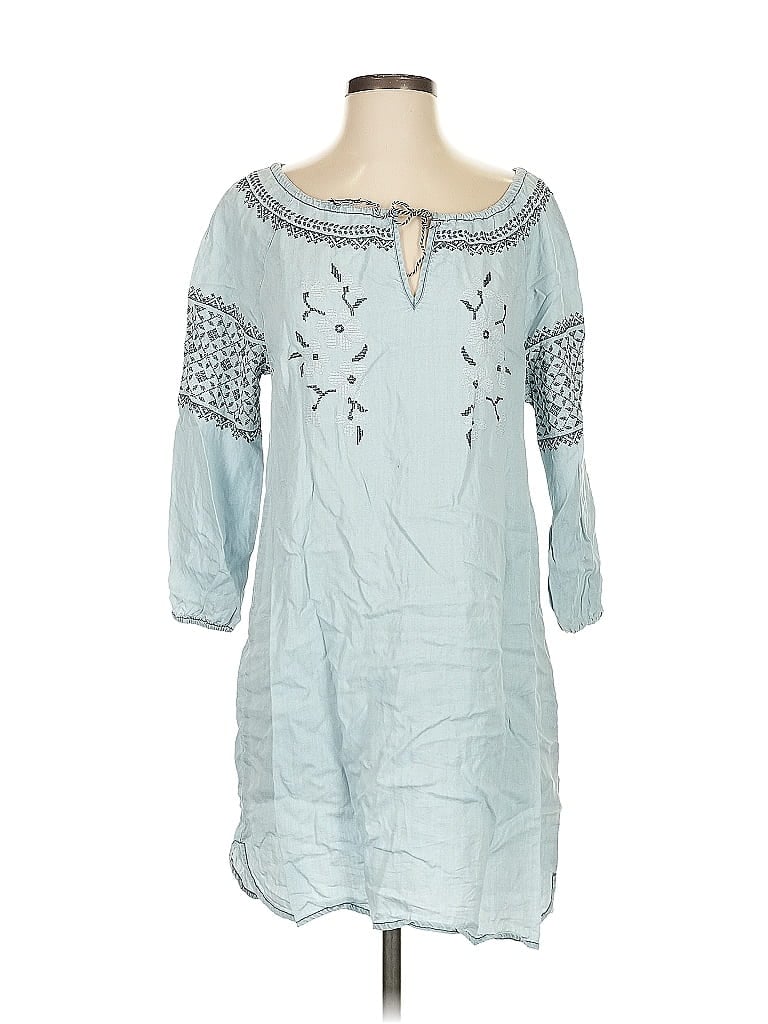 Pre-owned Cupcakes And Cashmere Casual Dress In Blue