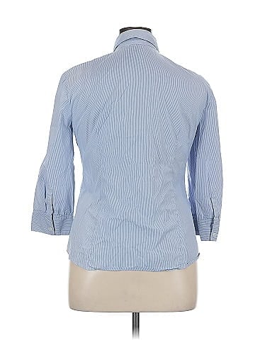 Ann Taylor 3/4 Sleeve Button-Down Shirt (view 2)
