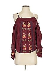 Blue Rain 3/4 Sleeve Blouse