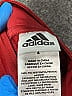 Adidas 100% Polyester Red Track Jacket Size 4 - photo 3