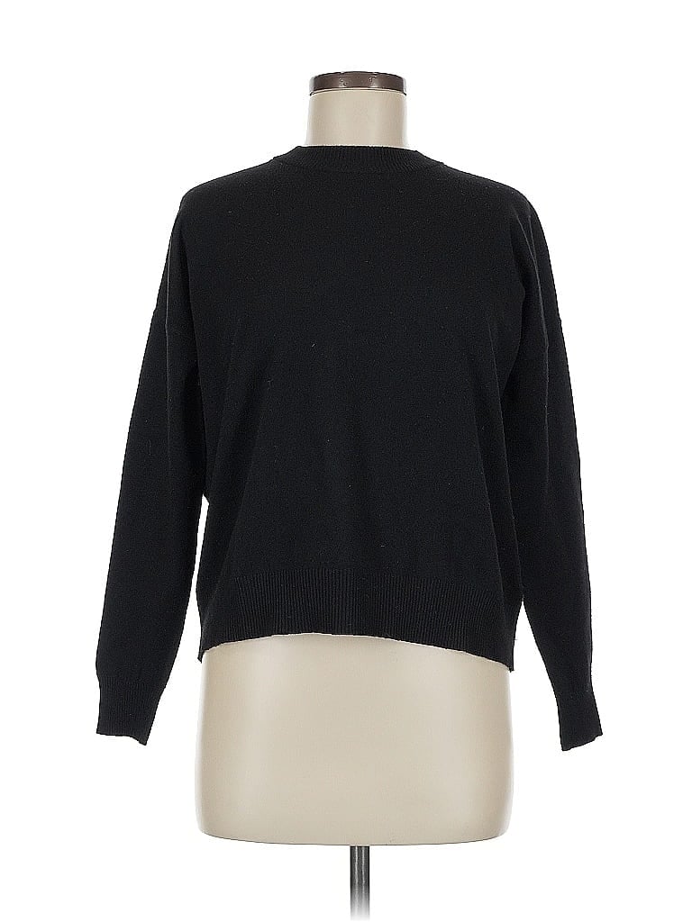 Pre-owned T Tahari Pullover Sweater In Black