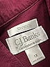 Cj Banks Solid Burgundy Jacket Size 1X - photo 6