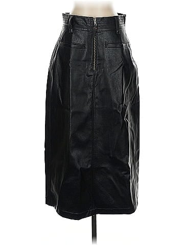 Pilcro Faux Leather Skirt (view 1)