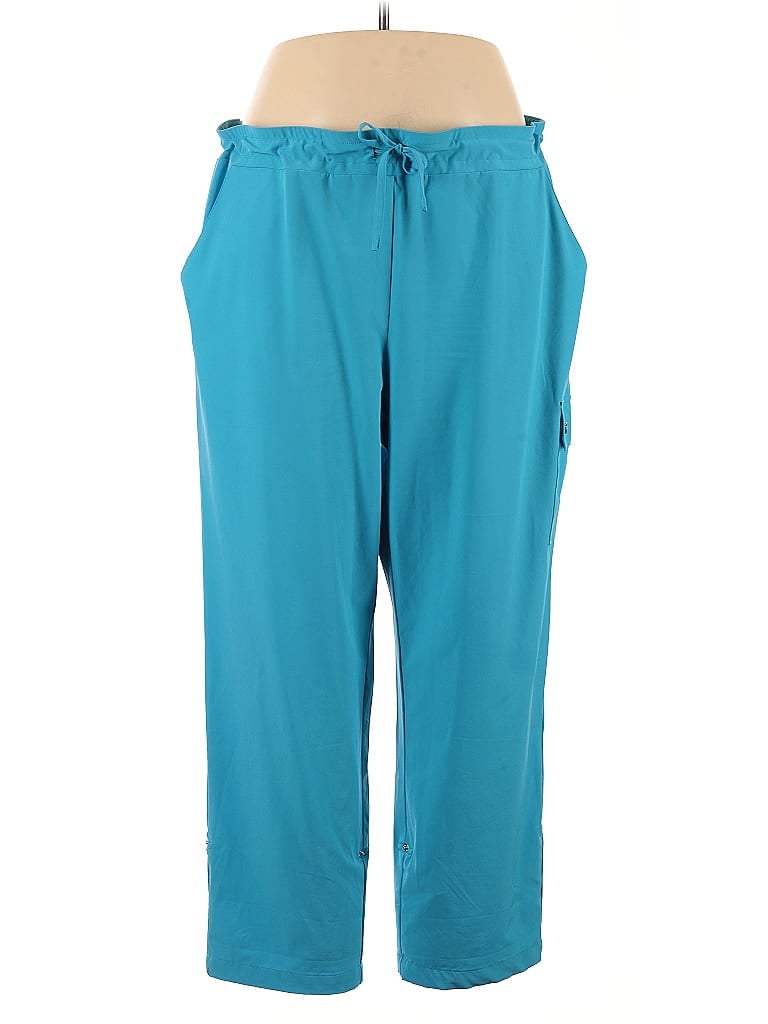 Zenergy by Chico's Teal Casual Pants Size XL - photo 1