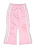 Adidas 100% Polyester Pink Track Pants Size 2T - photo 1