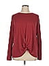 Lou & Grey for LOFT Burgundy Brown Long Sleeve Top Size XL - photo 1