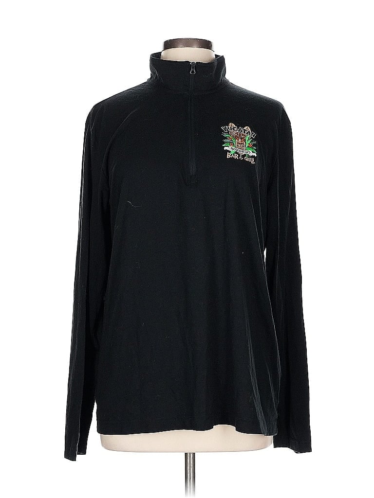 Pre-owned Sport-tek Fleece Jacket In Black
