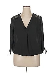 Soho Jeans New York & Company 3/4 Sleeve Blouse