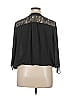 Soho JEANS NEW YORK & COMPANY 100% Polyester Black 3/4 Sleeve Blouse Size XL - photo 2