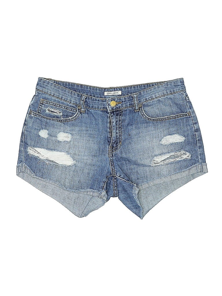 Click to view more detailed imagery on our partner's website Pre-owned Billabong Denim Shorts In Blue
