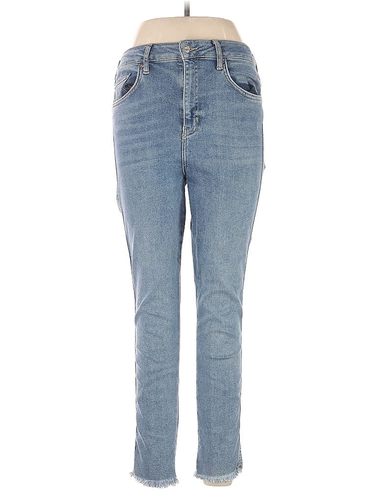 We the Free Hearts Blue Jeans Size 31 waist - photo 1