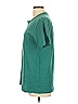 Eighty Eight 100% Cotton Teal Short Sleeve Top Size L - photo 5
