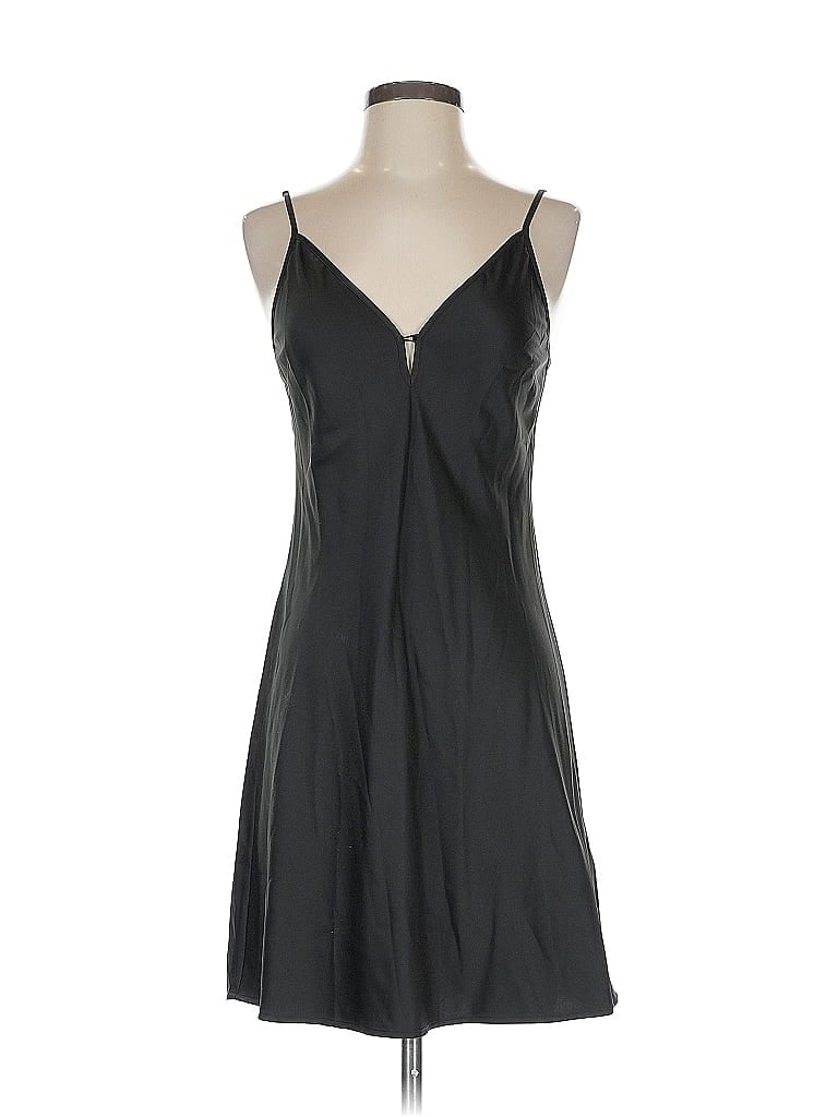 Maje 100% Polyester Solid Black Cocktail Dress Size S - photo 1