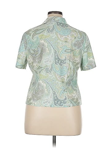 Alfred Dunner Short Sleeve Blouse (view 2)