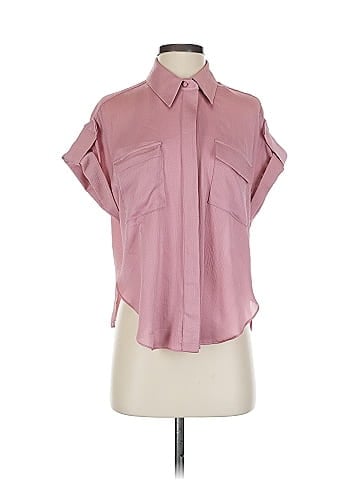 MISA Los Angeles Short Sleeve Blouse (view 1)
