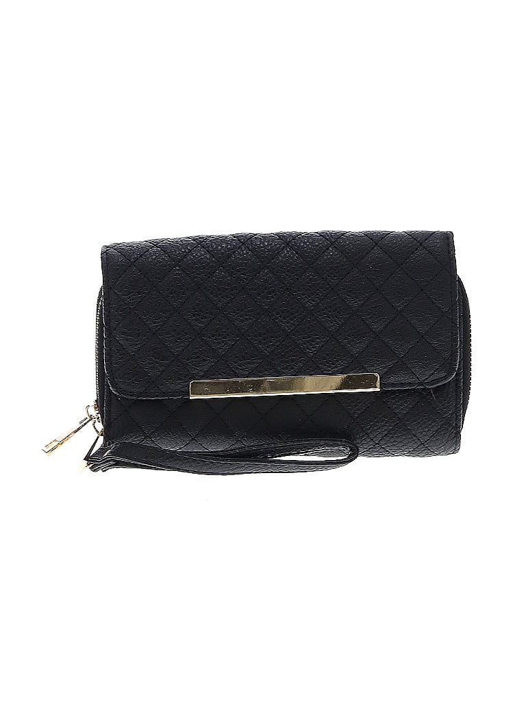 Pre-owned Unbranded Wristlet In Black