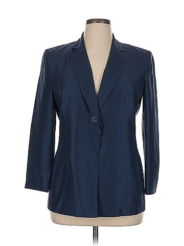 Kasper Silk Blazer (view 1)