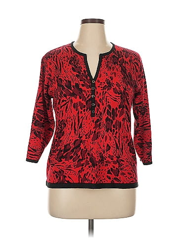 Cathy Daniels 3/4 Sleeve Blouse (view 1)