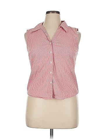 Emma James Sleeveless Button-Down Shirt (view 1)