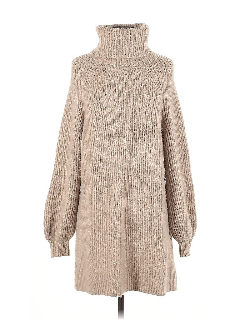 12th Tribe Tan Casual Dress Size S - photo 1