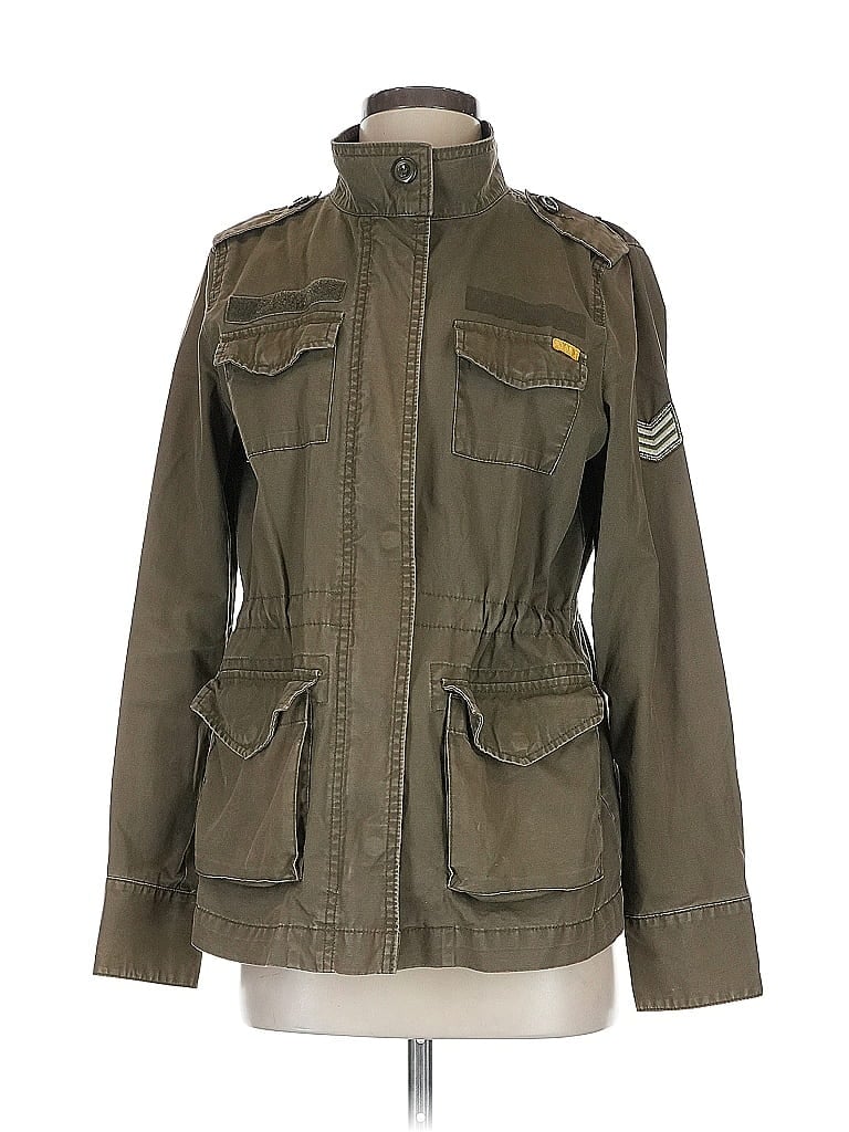 Pre-owned Old Navy Jacket In Green