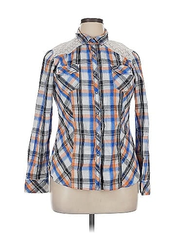 Adika Long Sleeve Button-Down Shirt (view 1)
