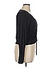 Open Edit Black Long Sleeve Top Size XL - photo 3