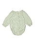Just One You Made by Carter's Checkered-gingham Green Long Sleeve Onesie 3-6 MO / 6 MO - photo 2