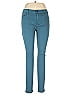 Level 99 Solid Teal Jeans Size 30 waist - photo 1