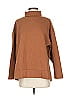 Lou & Grey for LOFT Brown Turtleneck Sweater Size S - photo 1