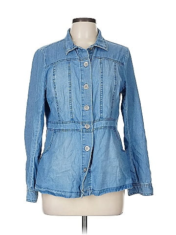 DG^2 by Diane Gilman Long Sleeve Button-Down Shirt (view 1)