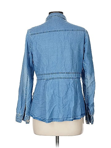 DG^2 by Diane Gilman Long Sleeve Button-Down Shirt (view 2)