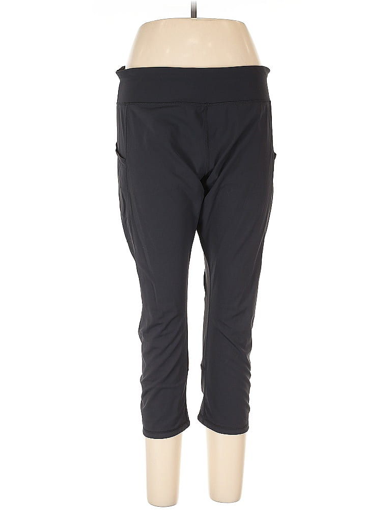 Duluth Trading Co. Solid Black Active Pants Size L - photo 1