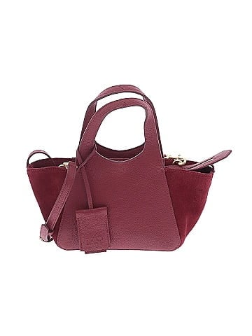 DKNY Leather Satchel (view 2)