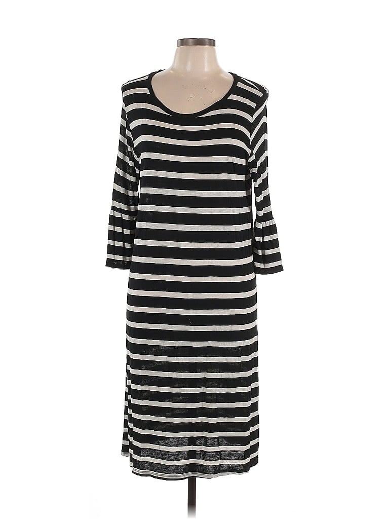 Pre-owned Velvet Casual Dress In Black