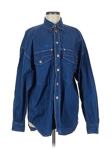 Versace Jeans Couture Long Sleeve Button-Down Shirt (view 1)