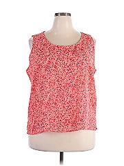 Notations Sleeveless Blouse