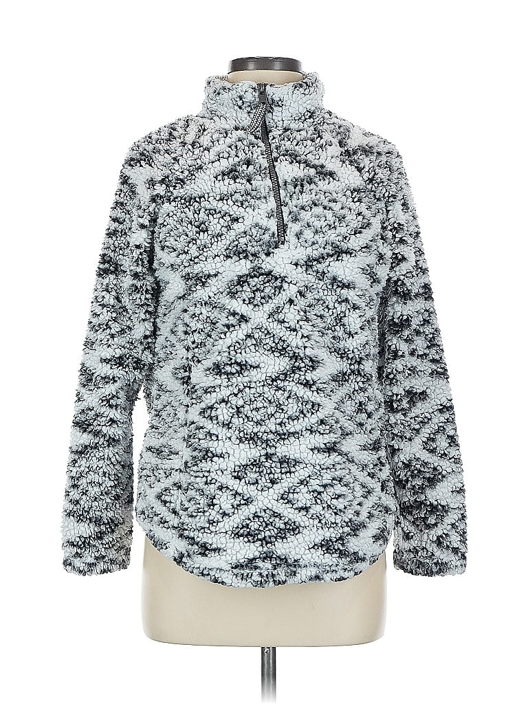 Cozy Sherpa Gray Fleece Size M - photo 1