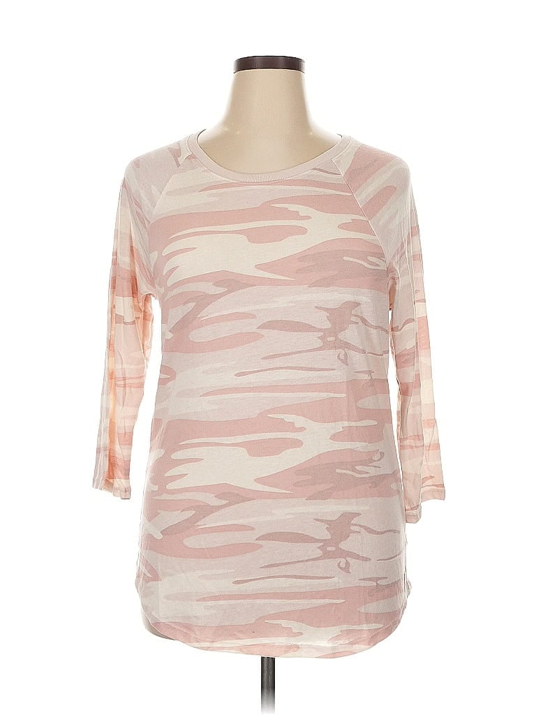 ALTERNATIVE Camo Pink Pullover Sweater Size XL - photo 1