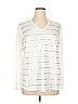 Zenergy by Chico's Silver Long Sleeve Top Size XL (3) - photo 1