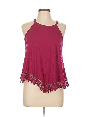 Pink Rose Tank Top (view 1)