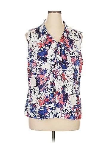 Tahari by ASL Sleeveless Blouse (view 1)