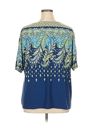 Susan Graver Short Sleeve T-Shirt (view 2)